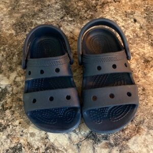 Toddler croc sandals
